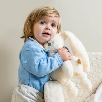 Плюшена играчка заек Nattou Lapidou TEDDY 30 cm vanilla