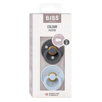 Залъгалки Bibs Colour, Desert Iron/Baby Blue, 6-18 м