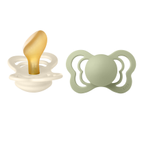 Залъгалки Bibs Couture, Ivory/Sage, 0-6m