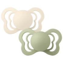 Залъгалки Bibs Couture, Ivory/Sage, 0-6m