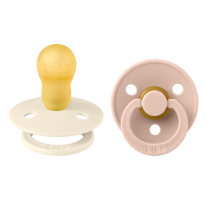 Залъгалки Bibs Colour, Ivory/Blush, 0-6 м