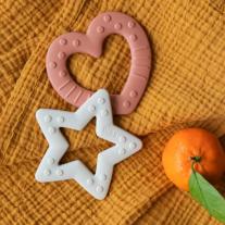 Бебешка гризалка Bibs Звездичка Baby Blue