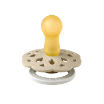 Залъгалка Bibs Boheme Glow, Vanilla 0-6 м