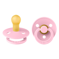 Залъгалка Bibs Colour Baby Pink, 6-18 м
