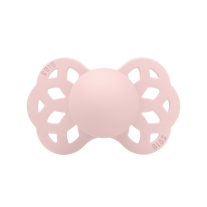 Анатомична силиконова залъгалка Bibs Infinity, Blossom, 6-18 м
