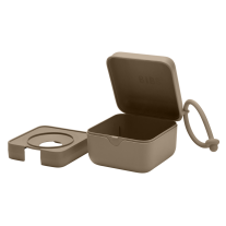 Кутия за залъгалка Bibs Dark Oak
