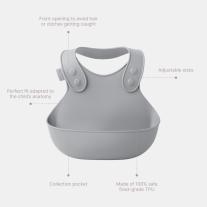 Силиконов лигавник Bibs Cloud