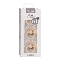 Комплект залъгалки Bibs Colour, Blush, 0-6 м