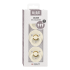 Комплект залъгалки Bibs Colour, Ivory, 0-6 м