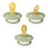 Комплект залъгалки Bibs Colour, Sage, 0-6 м