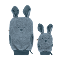 Сет хавлиени ръкавички за баня Bibs Kangaroo, Petrol