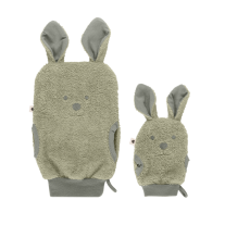 Сет хавлиени ръкавички за баня Bibs Kangaroo, Sage