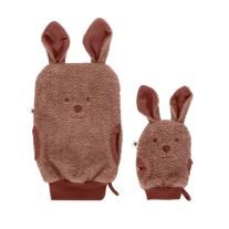 Сет хавлиени ръкавички за баня Bibs Kangaroo, Woodchuck
