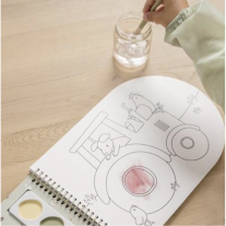 Книжка за Оцветяване с Боички Little Dutch Little Farm