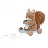 Мека Играчка за Дърпане Little Dutch Катеричка Forest Friends