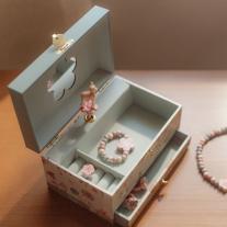 Музикална Кутия за Бижута с Чекмедже Little Dutch Сърничка Forest Friends