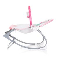 Бебешки музикален шезлонг Chipolino Melody розов