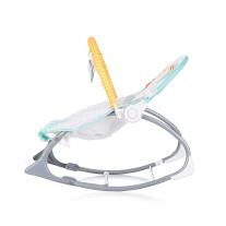 Бебешки музикален шезлонг Chipolino Melody зелен