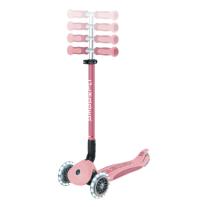 Детска тротинетка 5в1 Globber Go Up Deluxe Lights 360° Pastel Pink 