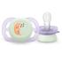 Светещи в тъмното ортодонтични залъгалки Philips Avent Ultra Start Night Луна и Звезди_0-2м.