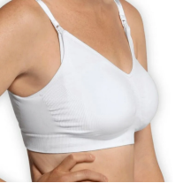 Безшевен сутиен за кърмачки Carriwell, размери II / M, бял