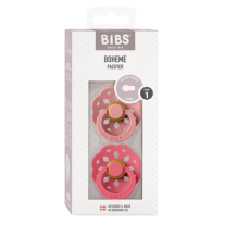 Залъгалки Bibs Boheme, Dusty Pink/Coral, 0-6 м