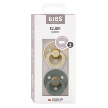 Залъгалки Bibs Colour, Vanilla/Pine 6-18 м
