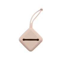 Силиконова кутийка за залъгалки Bibs Blush