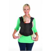 Ергономично кенгуру, Infantino, 2 в 1, Черно, от 5.5 до 18 кг.