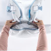 Ергономично кенгуру, Infantino, StayCool 4 в 1, Бяло, от 3.6 до 18 кг.