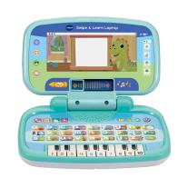 Интерактивна играчка, Vtech, Образователен лаптоп, Плъзни и научи