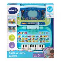 Интерактивна играчка, Vtech, Образователен лаптоп, Плъзни и научи