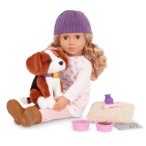 Кукла, Battat, Our Generation, Ембър и Елси с аксесоари, 46 см