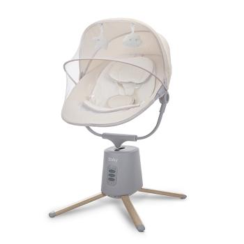 Електрически шезлонг с люлеене Lorelli STORKY Beige
