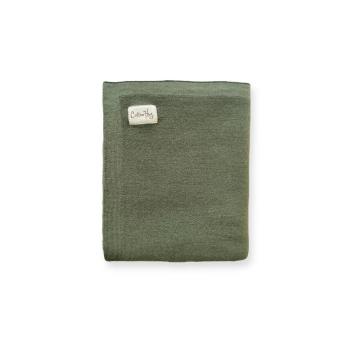 Мериносово одеяло Cotton Hug – маслина (80 х 100 см)