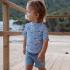 Детски шорти за плаж Little Dutch Ocean Blue 62-68