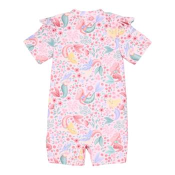 Бебешки цял бански с Къс Ръкав Little Duch Dreamy Mermaid 98-104