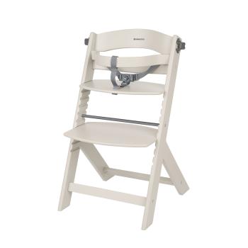 Дървен стол за храненe KIKKA BOO Nordy Light Beige