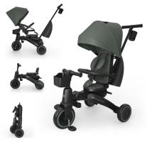 Сгъваема триколка KinderKraft JAZZ 3 зелена