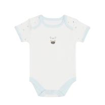 Комплект бебешки бодита KikkaBoo Stripy Friends - 3 броя, 0-3 м