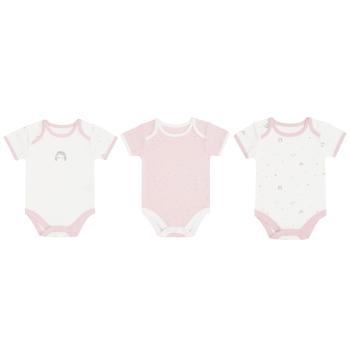 Комплект бебешки бодита KikkaBoo Hedge-hugs - 3 броя, 0-3 м