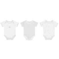 Комплект бебешки бодита KikkaBoo Seally Me - 3 броя, 0-3 м