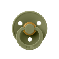 Залъгалка Bibs Colour Olive, 6-18 м