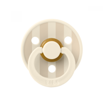 Залъгалка Bibs Studio Colour Block, Ivory Vanilla, 0-6 м