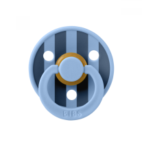 Залъгалка Bibs Studio Colour Block , Sky Blue, 0-6 м