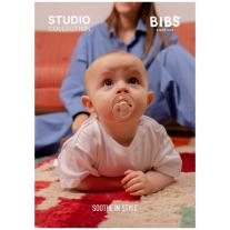 Залъгалки Bibs Studio Colour Jasmine, Sage Mix, 6-18 м, 2 броя