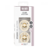 Залъгалки Bibs Studio Colour Pin, Ivory Vanilla Mix, 0-6 м, 2 броя