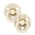 Залъгалки Bibs Studio Colour Pin, Ivory Vanilla Mix, 0-6 м, 2 броя