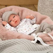 Кукла-бебе Анди с реалистично тегло и аксесоари Arias 40 см.