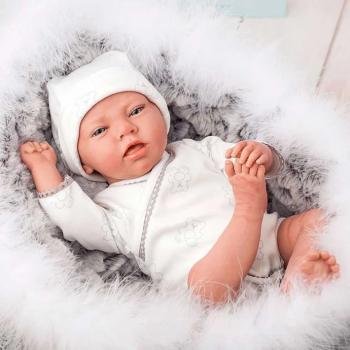 Кукла-бебе Ноел с кош и аксесоари Arias 40 см.